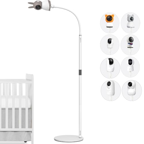 Fixation caméra bébé Boifun sans perçage pour surveiller le lit avec vue plongeante