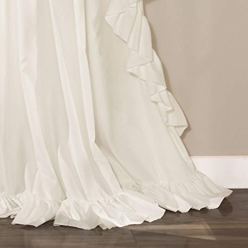 Lush Decor C40294P15-000 Reyna Ruffle Window Curtain Panel Set thumb #3