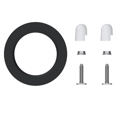 SEAFLO RV Toilet Gasket Flange Seal Kit (SFTRK-005) - Fits All Gravity Flush Toilets (SFRTPH-01-01, SFRTPH-01-02, SFRTPH-02-01) - 4-Inch Outer Diameter, 2.75” Inner Diameter, Leak-Free Design