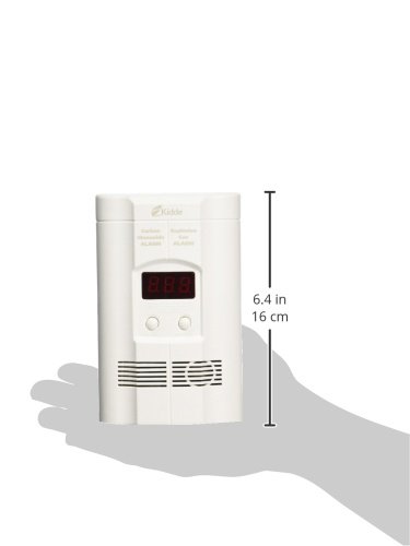 Kidde AC Plug-In Carbon Monoxide and Explosive Gas Detector Alarm | Nighthawk Sensor Technology | Model # KN-COEG-3