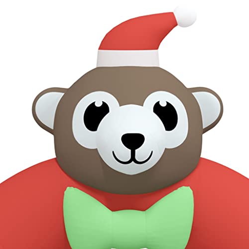 Skm Christmas Inflatable Arch Gate Led 149.6" (3.12 Kg/6.864 Lbs) #TOP4