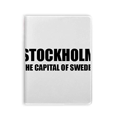 Stockholm Carnet haut de gamme avec couverture souple au design scandinave