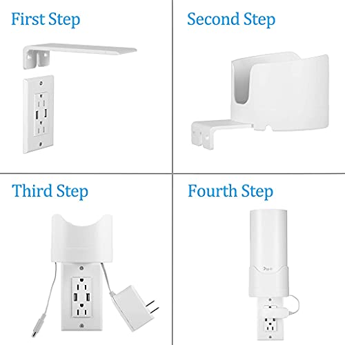 Support mural pour routeur WiFi Deco - Fixation murale stable multifonction - 3
