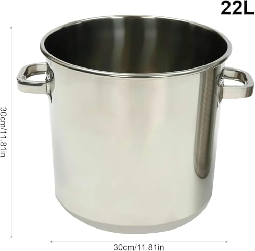 Stainless Steel Fruit Wine Press, 12/22/36L Manual Cider Press with Hydraulic System, Ideal for Making Fresh Cider, Wine, and Juice at Home