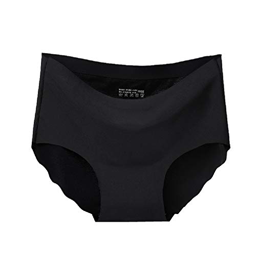 Nightaste Women's Ice Silk Seamless Panties Pack of 5, Mid-Rise Breathable No Show Underwear4