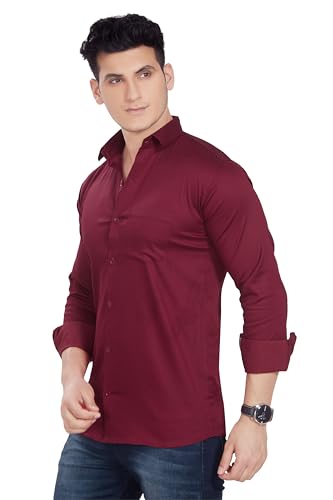 Image of DIVISIVE Men's Solid Slim Fit Shirt