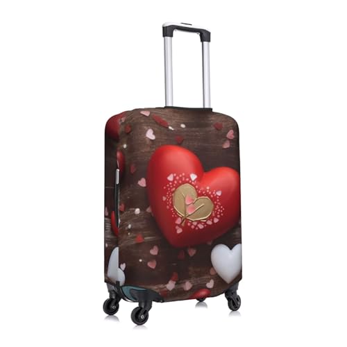 Valentine'S Day Print Luggage Suitcase Covers Elastic Washable Luggage Protector Luggage Covers For Suitcase3