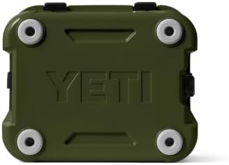YETI Roadie 24 2.0 Hard Cooler with DoubleDuty Shoulder Strap and Drain Plug, Olive — view 7