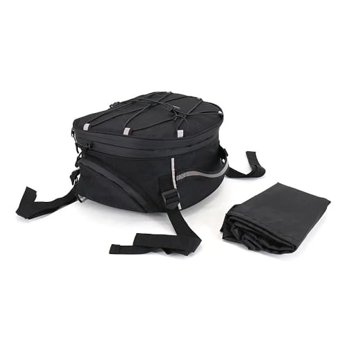 DUFWEHR Bolsa Maleta Moto para BMW para C400X para F650GS para G310GS para F900XR F900R para R1200RT R1200R Bolsa Almacenamiento Asiento Impermeable Equipaje Multifuncional