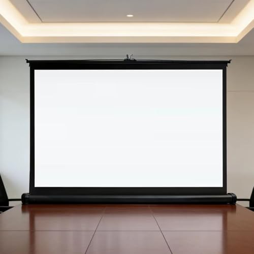 Pantalla de proyector portátil de mesa retráctil 20" 4:3 miniatura 2