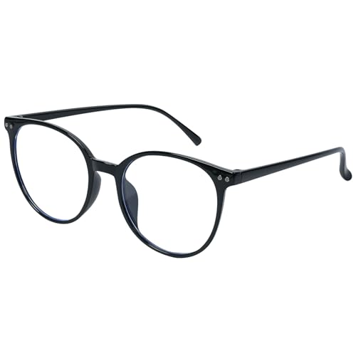 Aomig Blue Light Blocking Glasses Set Blaulichtfilter Brille mit Zubehör Gaming Anti Blaulicht Geeignet PC Gaming Fernseher Brillen Modebrille Bildschirmbrille Unisex Blaulichtblockierende (Schwarz)