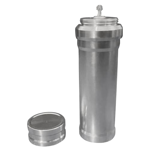 Lampada alcolica – Bruciatore ad alcool ad alte prestazioni con supporto in metallo, design retrò, lampada alcolica da laboratorio, bruciatore con funzione di sicurezza per esperimenti chimici, fiamma