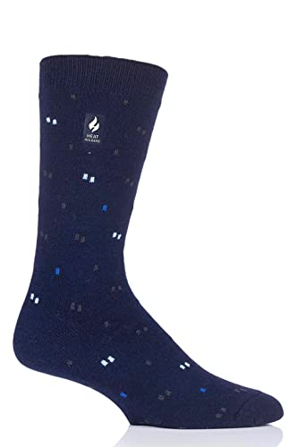 HEAT HOLDERS Men's Micro Pattern ULTRA LITE Socks | Warm + Soft, Hiking, Cabin, Cozy at Home Socks3