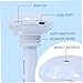 Imagen de humidificador personal humidificador de viaje portátil USB con luz nocturna para aire seco Niebla fría Se adapta a cualquier botella o taza para viajes de escritorio