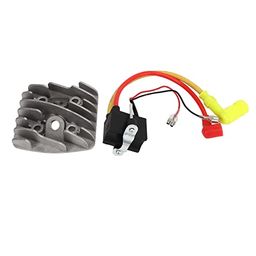 Tampa do cilindro do motor 105mm/4,13 polegadas para 49cc 50cc 60cc 66cc 70cc 80cc 2 tempos motor mo