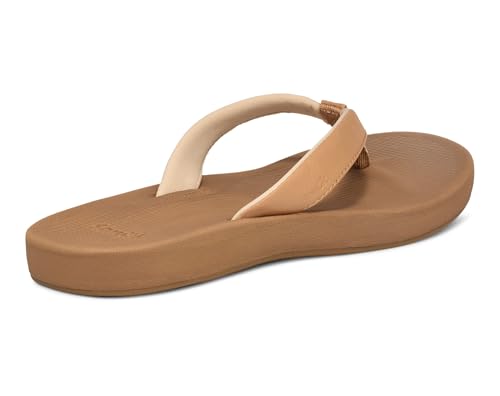 Image of Sanuk Womens Cosmic Shores | Water Resistant Flip Flops for Women | EVA Footbed With Arch Support | Women's Beach Sandals