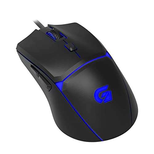 Mouse Gamer CRUSADER RGB 7200DPI Preto Fortrek G