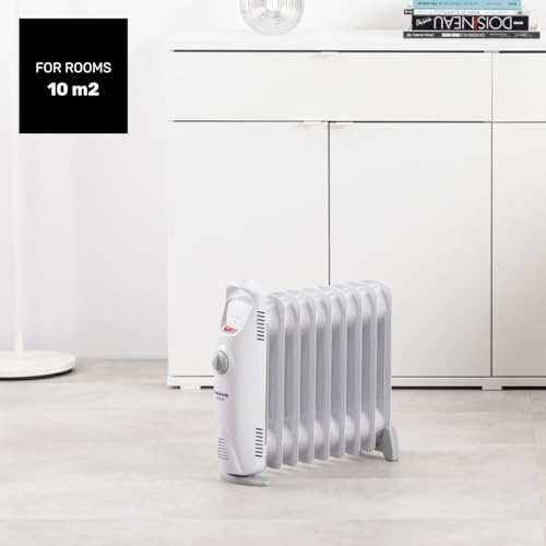 Taurus – Radiador eléctrico Masai 1000 | 9 Elementos | Muy compacto | Termostato Ajustable | 3 Intensidades calor | Protección sobrecalentamiento | Termo Tech | Desconexión Total - imagen 5