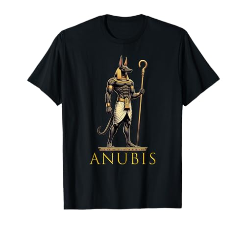 Photo de Anubis Mythologie égyptienne ancienne dieu pharaon roi d'Égypte T-Shirt