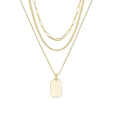 Gold Tag Pendant