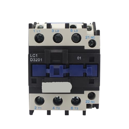Contacteur électrique 32A AC 220V LC1-D32 pour circuit monophasé 50/60Hz