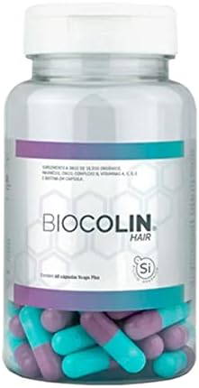 Biocolin Hair, 60 Cápsulas, Silício Orgânico