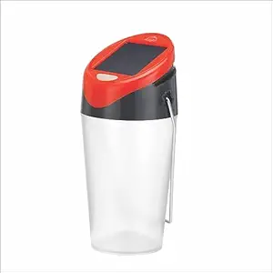 D.LIGHT S30 Pack of Two LED Solar Rechargeable Lamp Combo Offer | 2 Times The Brightness, Solar Lights for Home Garden Outdoor, Solar Lights with Battery (Orange - Pack of 2)