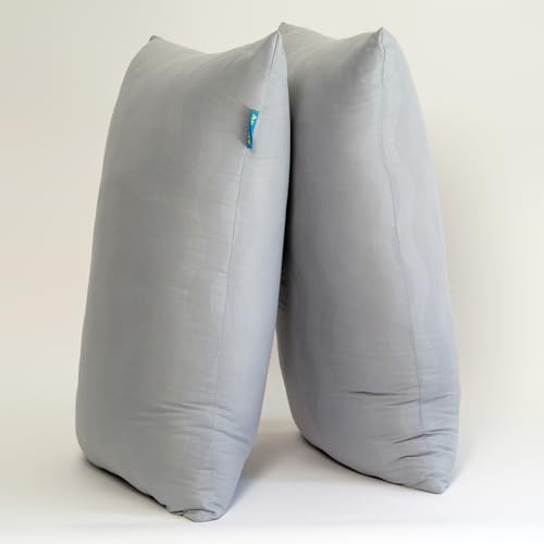 Auranta Bed Pillows Queen Size Set of 2 - Adjustable Hotel Bed Pillows for Sleeping, Soft...