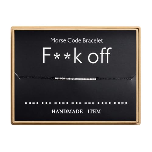 The 10 Best fuck off morse code bracelet  In 2022