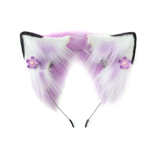 Diadema para cosplay orejas de gato cómodas sin dolor de cabeza 5