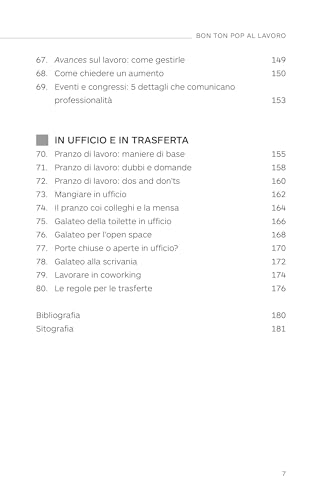 Bon Ton Pop Al Lavoro. 80 Consigli Di Business Etiquette Per Migliorare La Tua Vita Professionale - 5