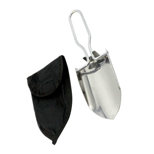 Toddmomy Pala De Jardín Plegable Práctica Herramienta para Quitar Barro con Bolsa De Almacenamiento para Jardinería y Camping