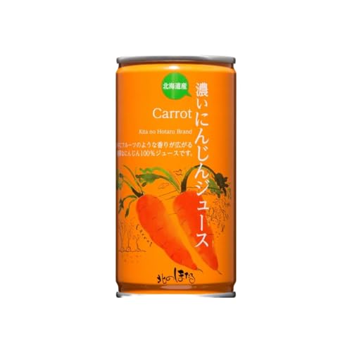 [ケース販売]コーミ北のほたるファクトリー 濃いにんじんジュース 190g×20缶