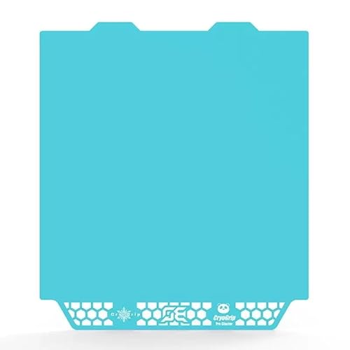 Bambu-Lab A1 Mini 3D �v�����^�[�p�� Pro Glacier Panda ����v���b�g�t�H�[���B���͂Ȑڒ��܂���������ʂׂ̍��������̃X�v�����O �X�`�[�� �v���[�g������Ă��܂� (184 x 184 mm�A1 ��)�B