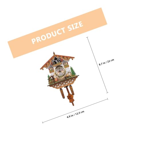 Horloge à coucou design VANZACK pour décorer le salon familial - 3