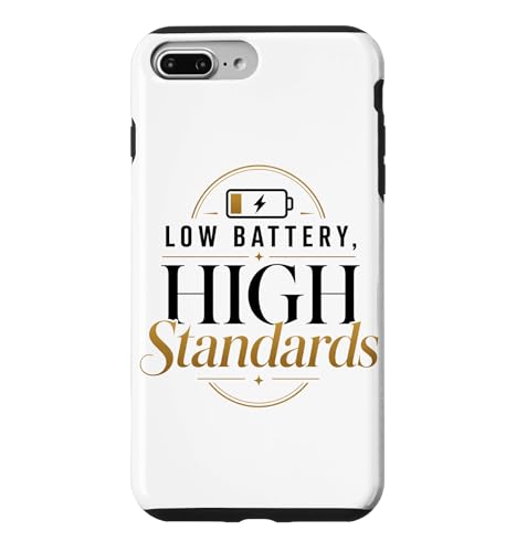 Low Battery High Standards Case for iPhone 7 Plus/8 Plus