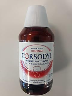 Corsodyl Original Mouthwash with Chlorhexidine, 300ml