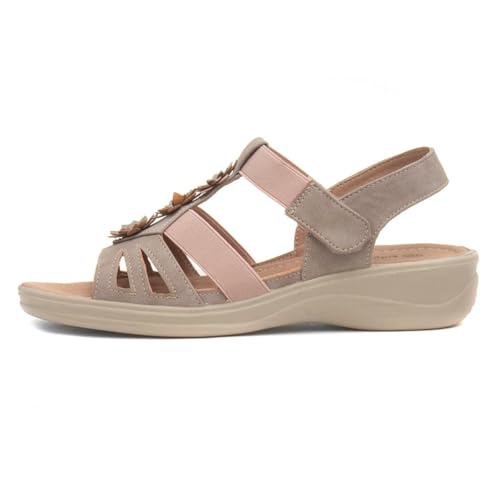 Sandales à bride arrière femme similicuir léger Madison Cushion Walk