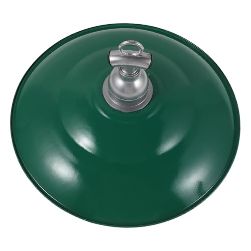 WEKADRIN Vintage Enamel Drum Lampshade Hanging Lamp Cover for Outdoor Patio Courtyard Pergola Lighting Fixtures with Easy Installation and Retro Style