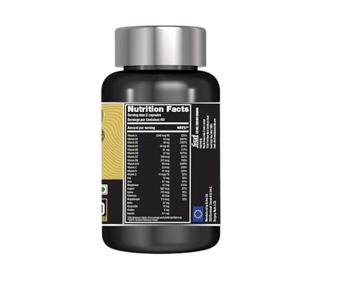 Image of One Science Nutrition (OSN) Daily Multivitamin [23+ Vitamins and Minerals for workout Nutrition] with Vitamin D and Iron for strong bones and helps in muscle recovery - 60 Caps