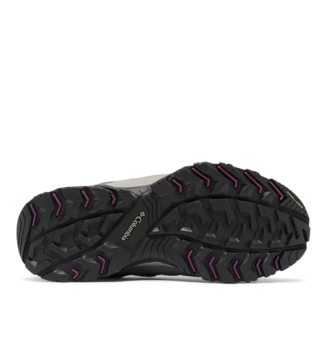 Columbia Columbia Womens Crestwood Waterproof, Graphite/Wild Iris, 9.5