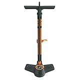 SKS GERMANY AIRKOMPRESSOR COMPACT 10.0 Standpumpe, Luftpumpe für Einsteiger(gut ablesbares Präzisionsmanometer, stabiles Stahlrohr, MULTI VALVE-Kopf für alle Ventilarten, max. Druck: 10 bar / 144 psi)