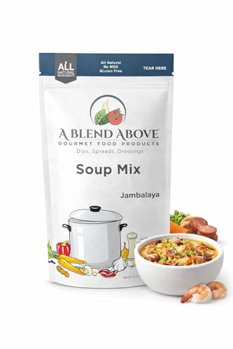 A Blend Above Jambalaya Soup Mix - 6 Servings, Cajun-Style