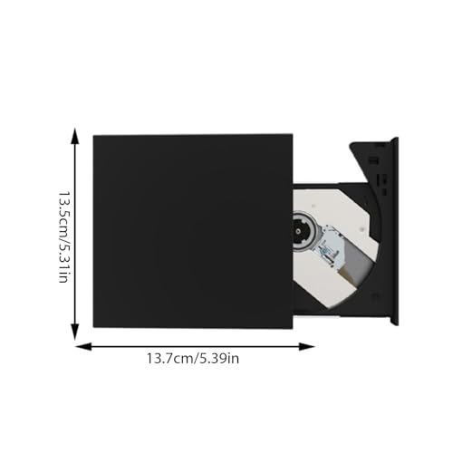 Unidad USB externa ligera para CDs y DVDs miniatura 5