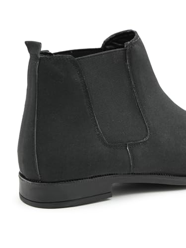 Image of Men's Slip On Fashion Chelsea Boots | High Tops, Soft Cushioned Insole, Comfortable Fit, Trendy, Stylish Boots