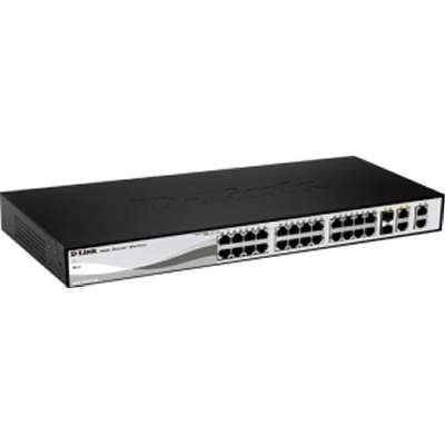 D-Link Systems DES-1210-28P 24-Port PoE Fast Ethernet WebSmart Switch with 2 Gigabit BASE-T Combo BASE-T SPF-image-27