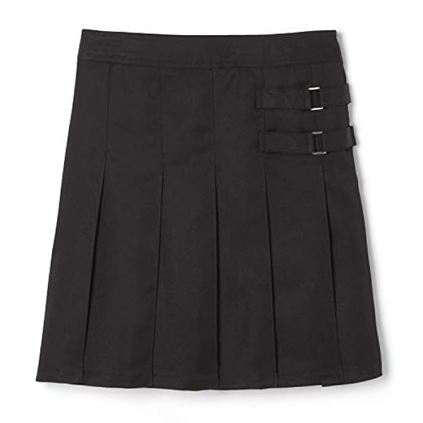 French Toast Adjustable Waist Two-Tab Pleated-Front Scooter meisjes Scooter Rok