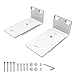 Produktbild Sound bass Soundbar Smart 300 500 550 600 700 900 Ultra, TV Speaker Verstellbares Wandhalterungsset, Weiß, für Bose 300/500/550/600/700/900/Ultra/Smart Sound Bar Montage unter TV-Halterung