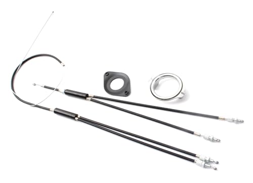 KHE MVP BMX Rotor Set 1 1/8 mit Kabel M6 Schrauben schwarz wie SST ORYG...