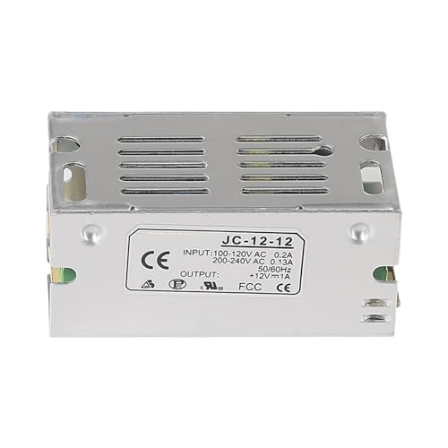 Pilote LED 12V 12W bloc alimentation à découpage entrée AC 110-240V